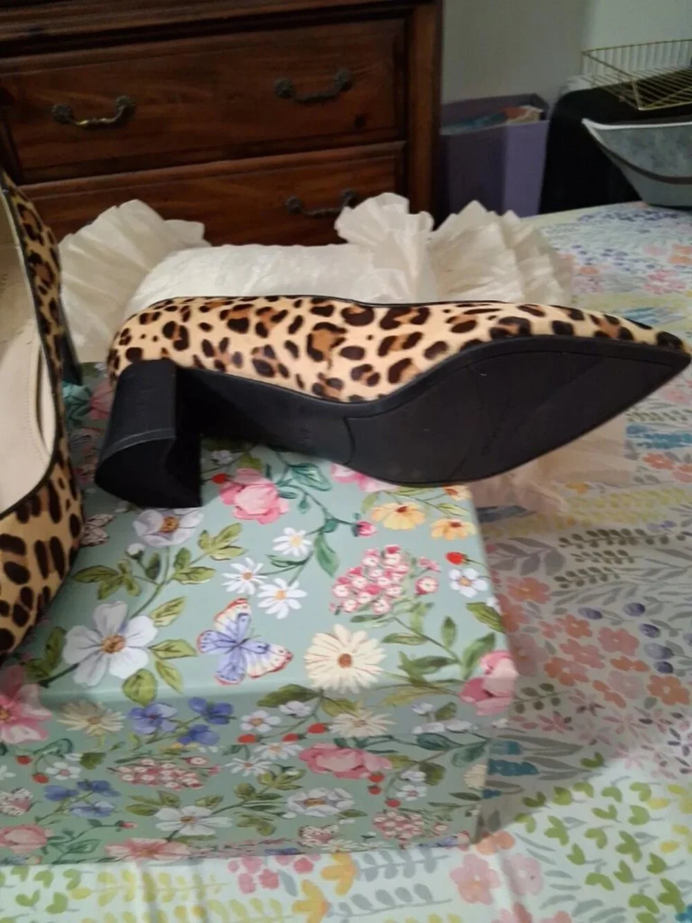 Marc Fisher Women's Cow Fur Pump
